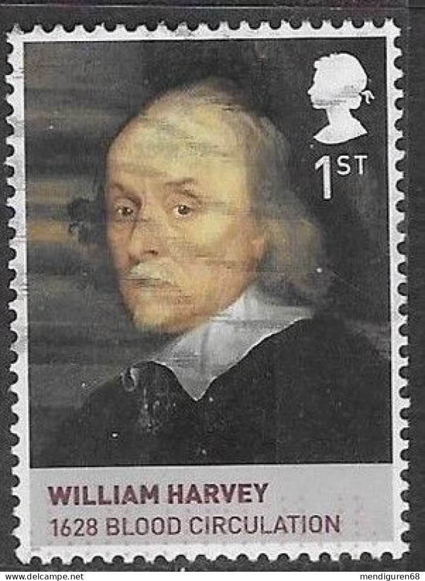 GROSBRITANNIEN GRANDE BRETAGNE GB 2010 FOM M/SHOUSE OF STUART: WILLIAM HARVEY 1ST SG MS3094A SC SH-2814A MI 2971 YT 3357 - Gebraucht