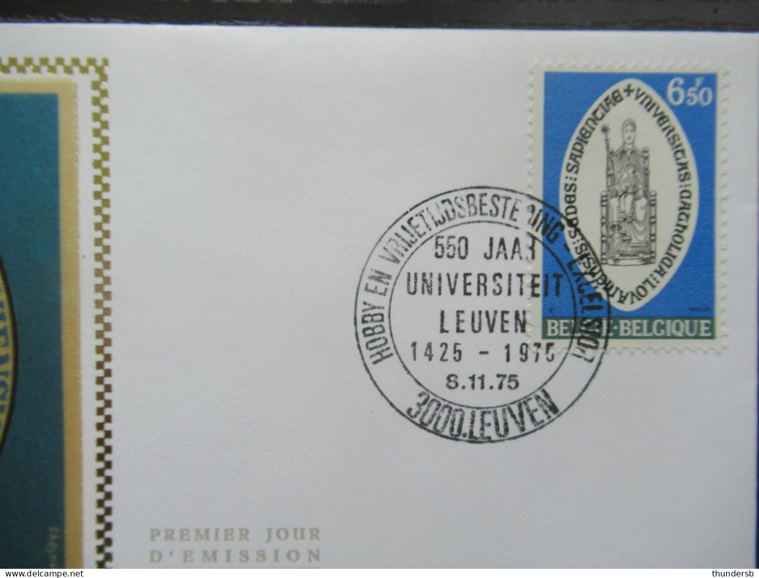 FDC Zijde 1783 'Universiteit Leuven' - Drie Afstempelingen! - 1971-1980