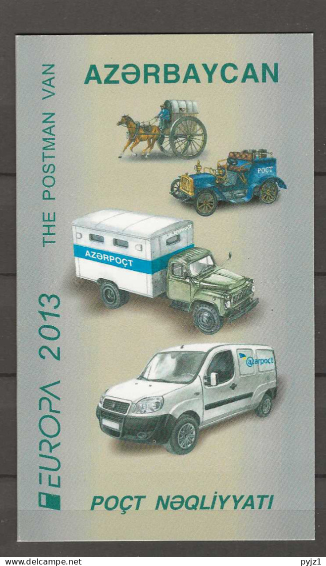 2013 MNH Aserbaidschan Booklet - 2013