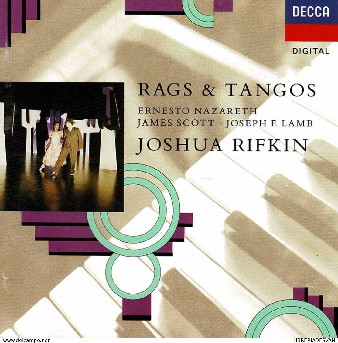 Ernesto Nazareth / James Scott / Joseph F. Lamb, Joshua Rifkin - Rags & Tangos. CD - Jazz