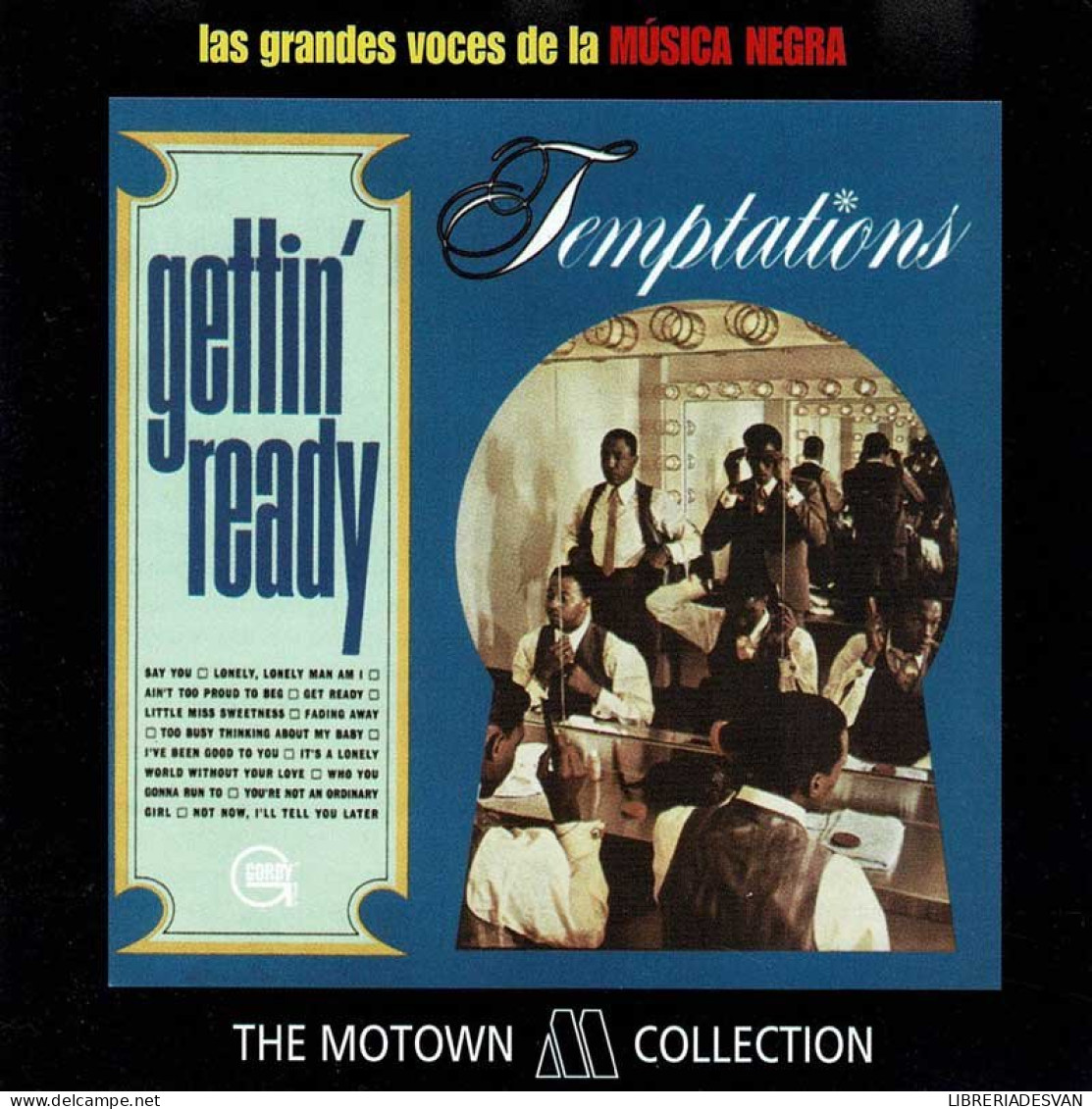 Las Grandes Voces De La Música Negra. The Temptations - Gettin' Ready. CD - Jazz