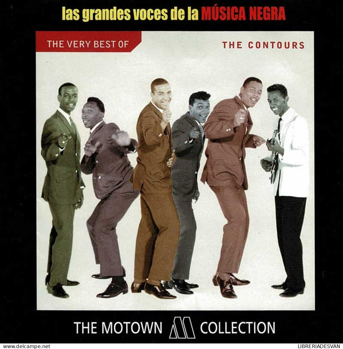 Las Grandes Voces De La Música Negra. The Contours - The Very Best Of. CD - Jazz