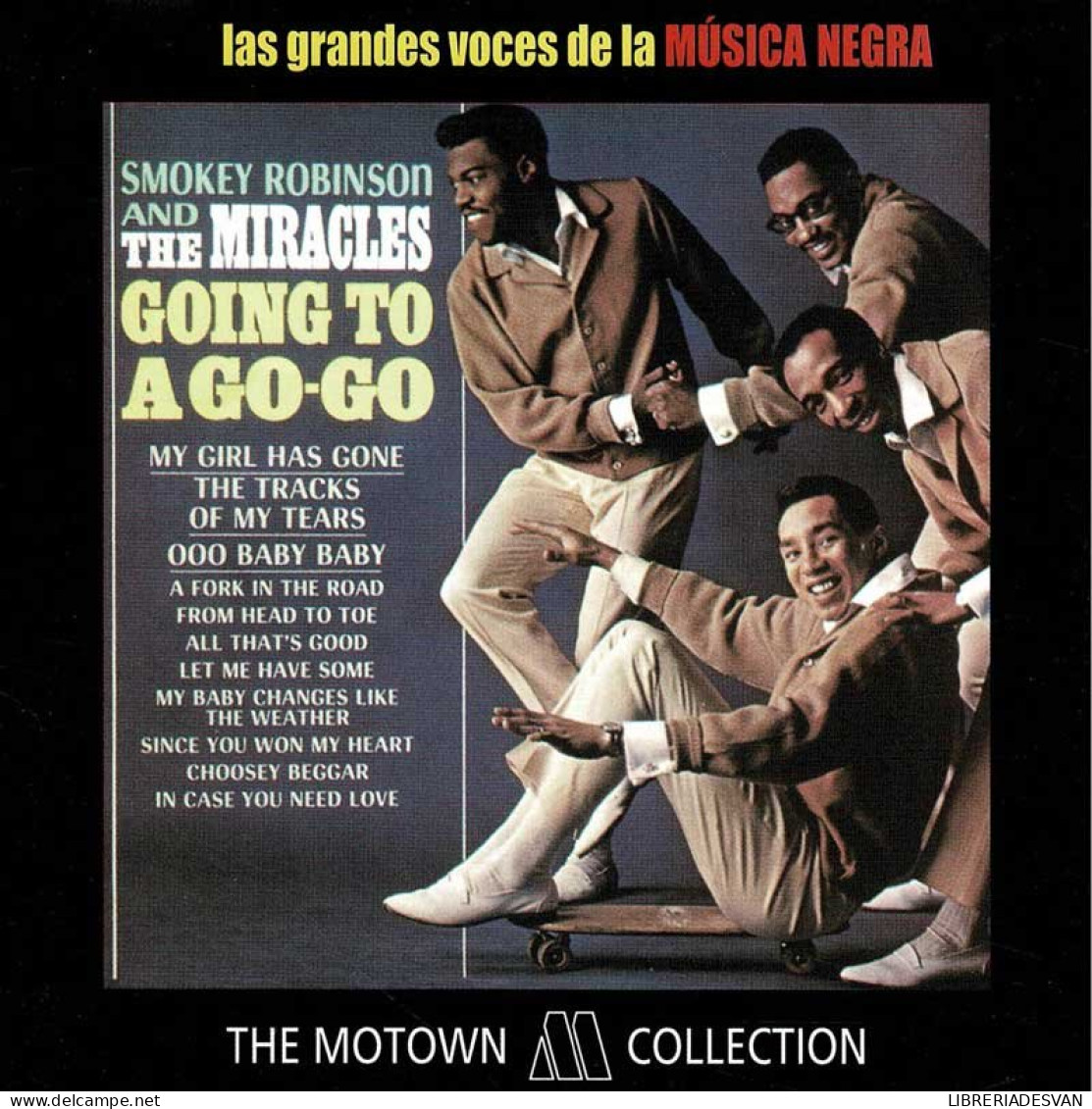 Las Grandes Voces De La Música Negra. Smokey Robinson And The Miracles - Going To A Go-Go. CD - Jazz