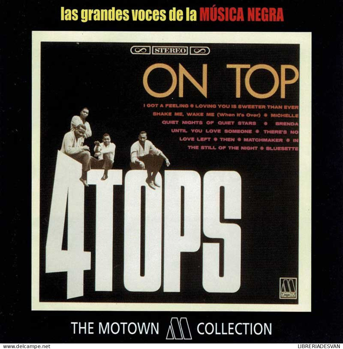 Las Grandes Voces De La Música Negra. The Four Tops - On Top. CD - Jazz