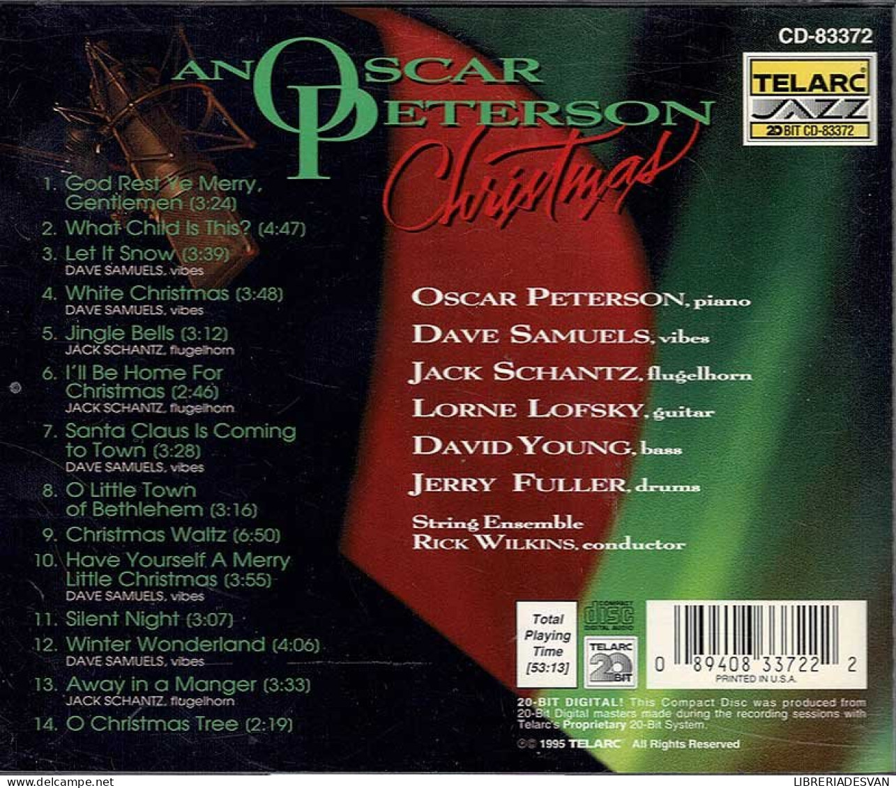 Oscar Peterson - An Oscar Peterson Christmas. CD - Jazz