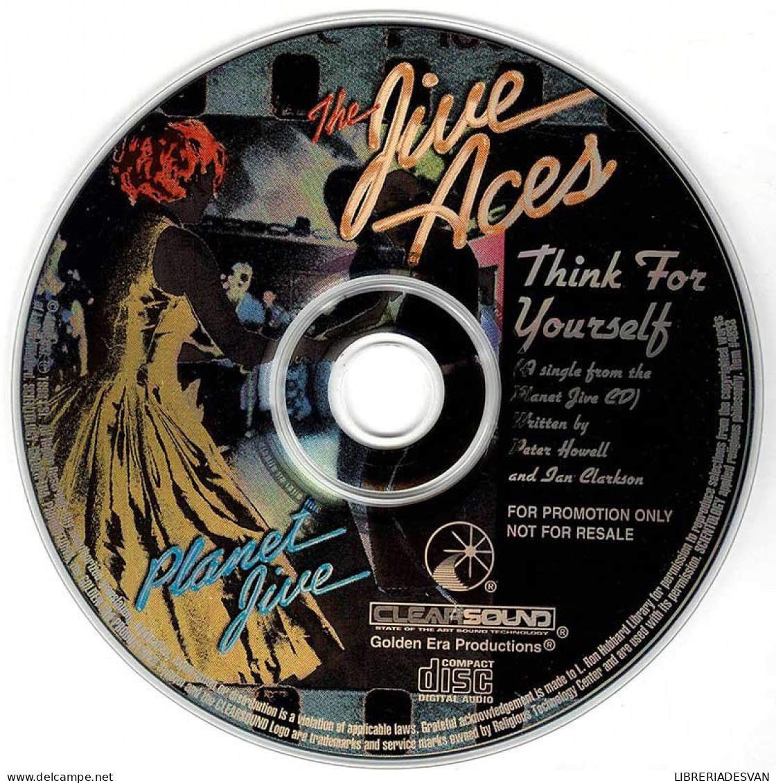 The Jive Aces - Think For Yourself. Promo. CD (sólo Disco) - Jazz