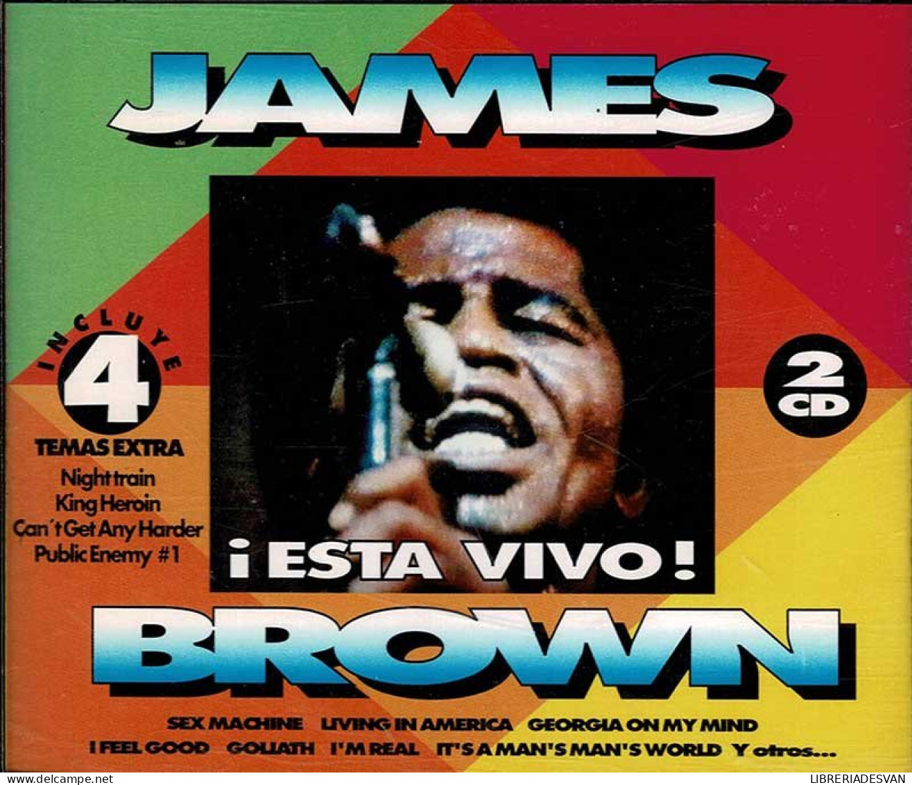 James Brown - ¡ Esta Vivo !. 2 X CD - Jazz