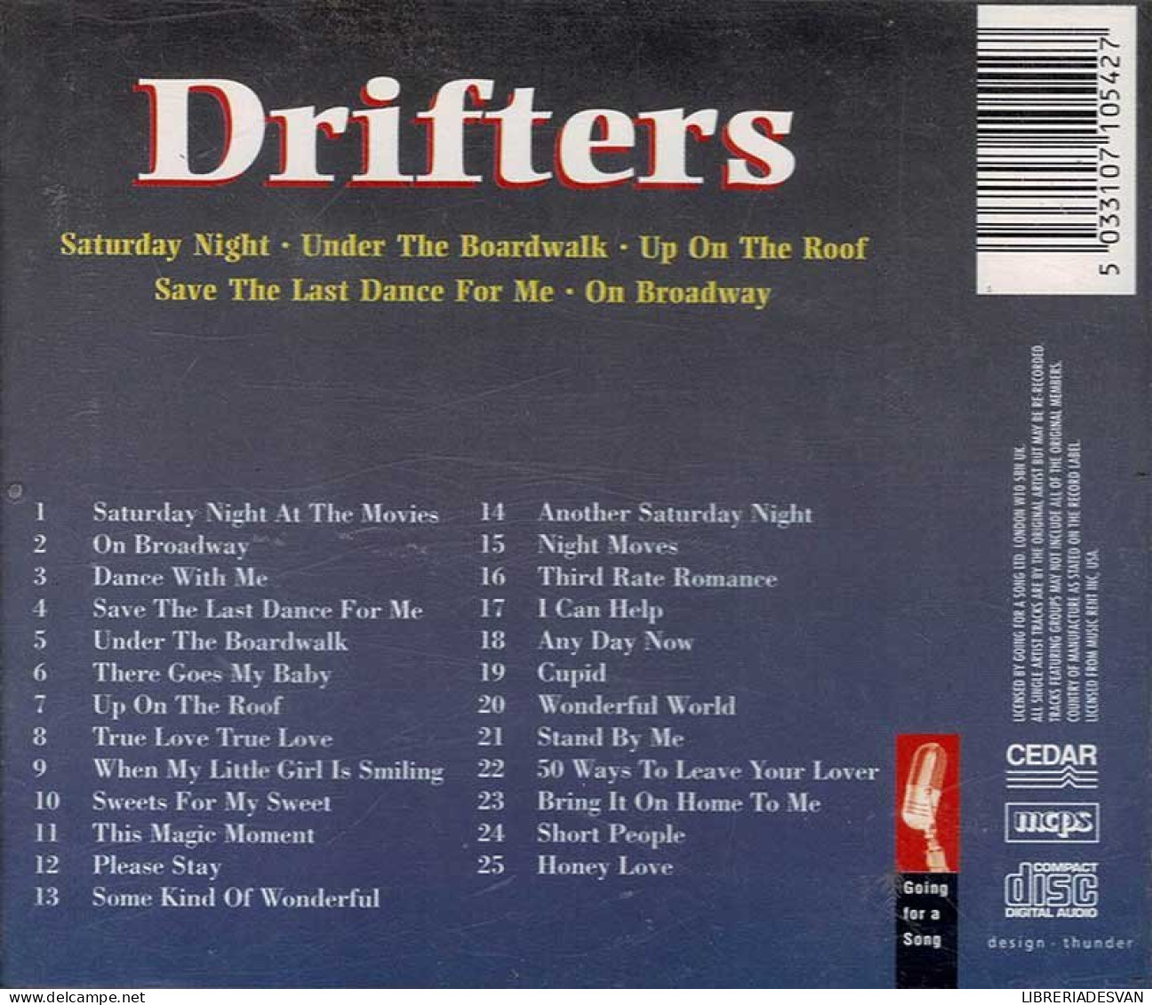 The Drifters - Drifters. CD - Jazz