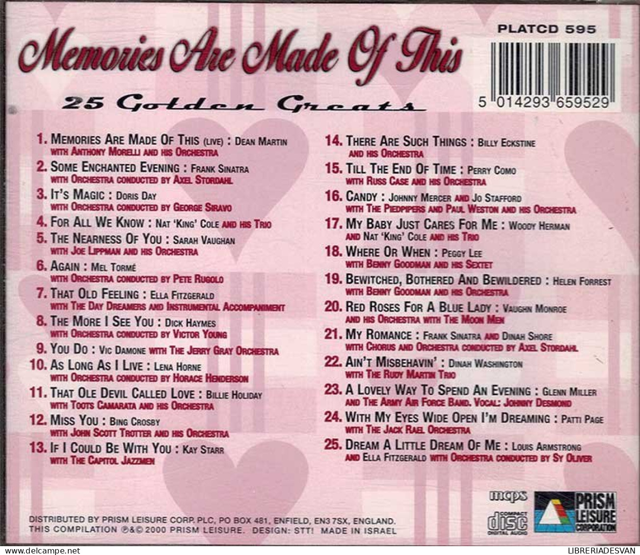 Memories Are Made Of This. CD - Jazz
