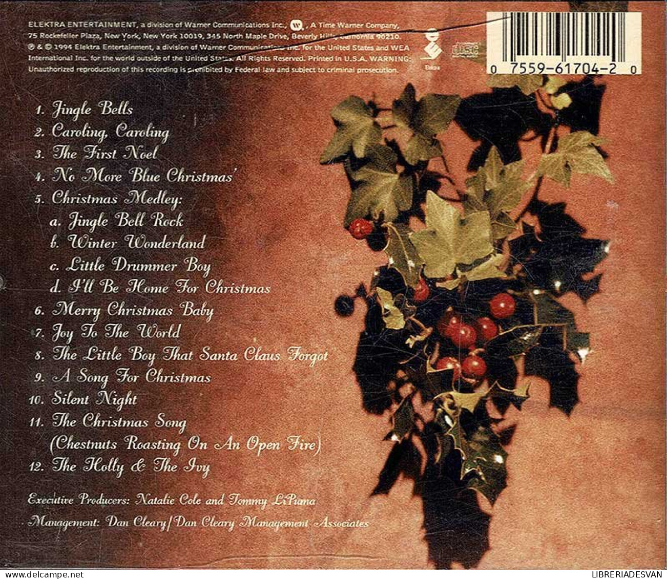 Natalie Cole - Holly & Ivy. CD - Jazz