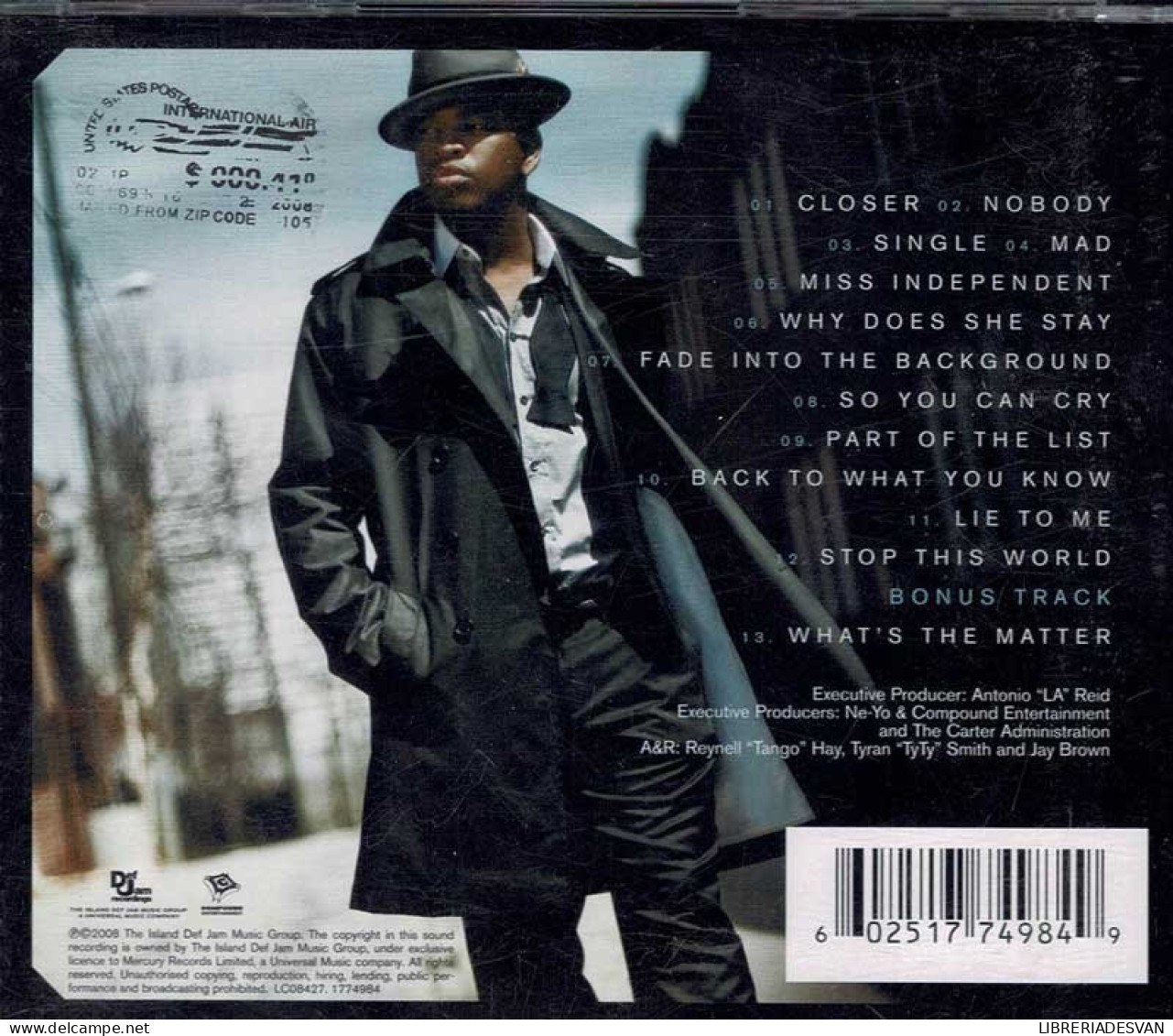 Ne-Yo - Year Of The Gentleman. CD - Jazz