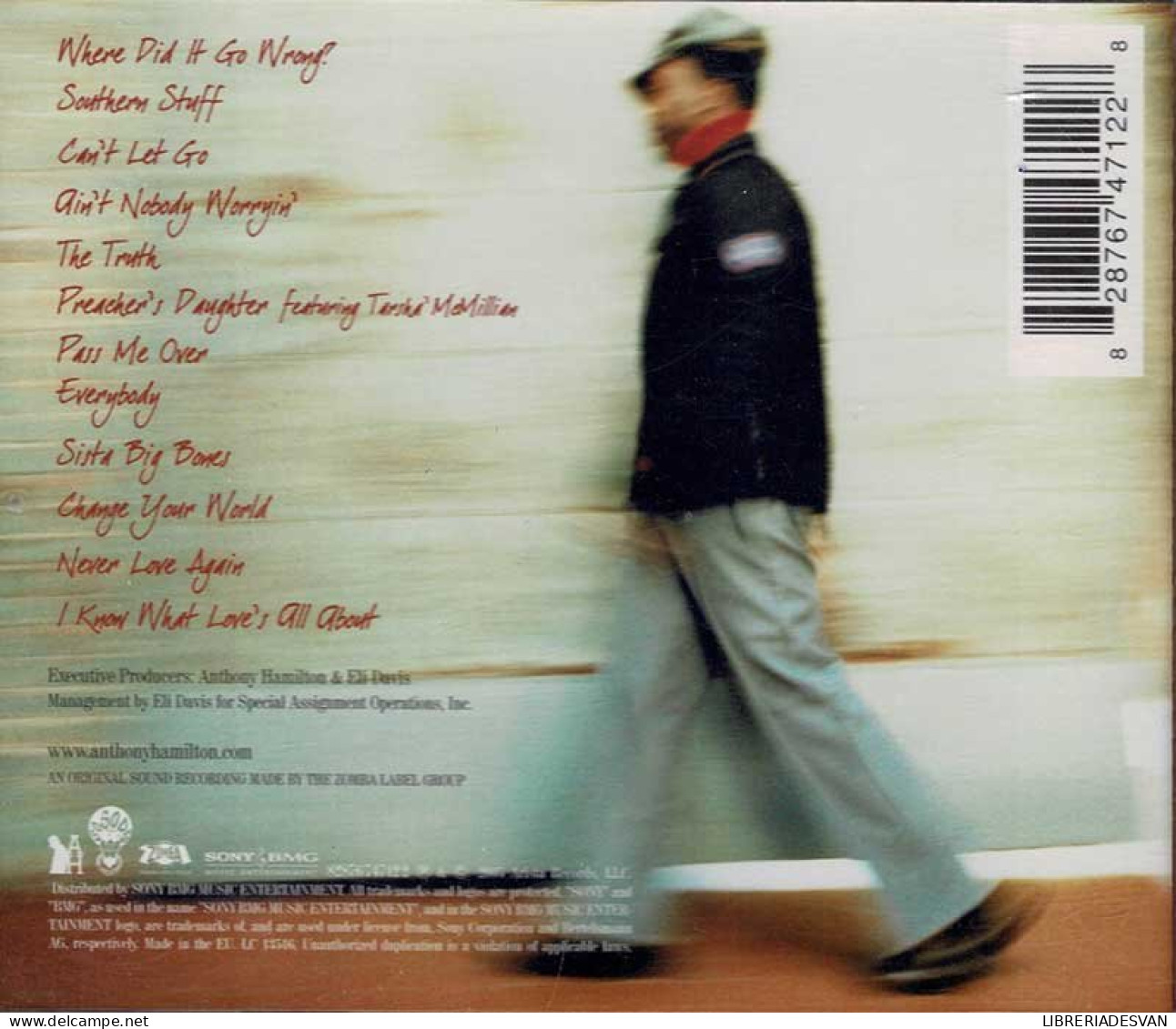 Anthony Hamilton - Ain't Nobody Worryin'. CD - Jazz