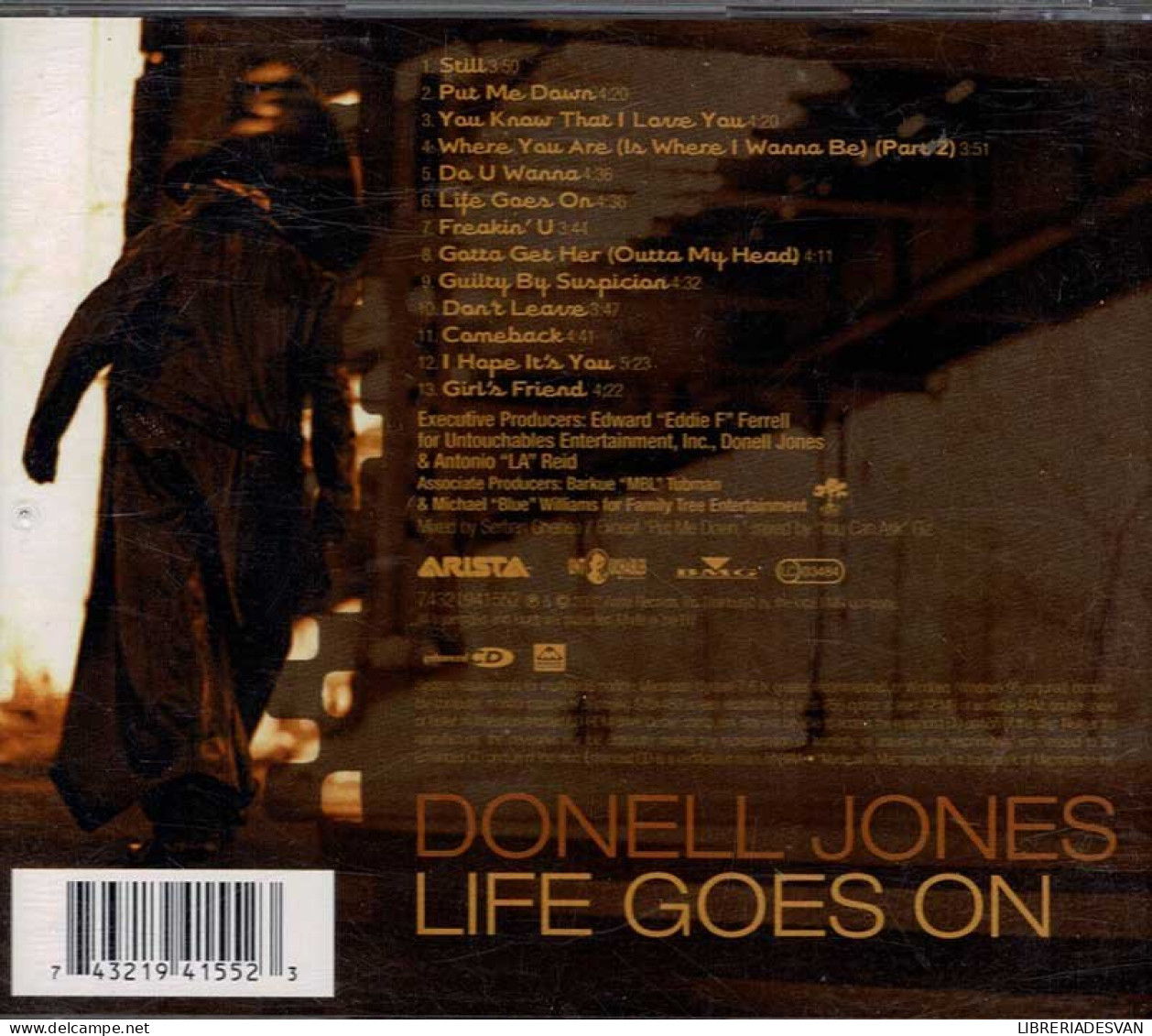 Donell Jones - Life Goes On. CD - Jazz