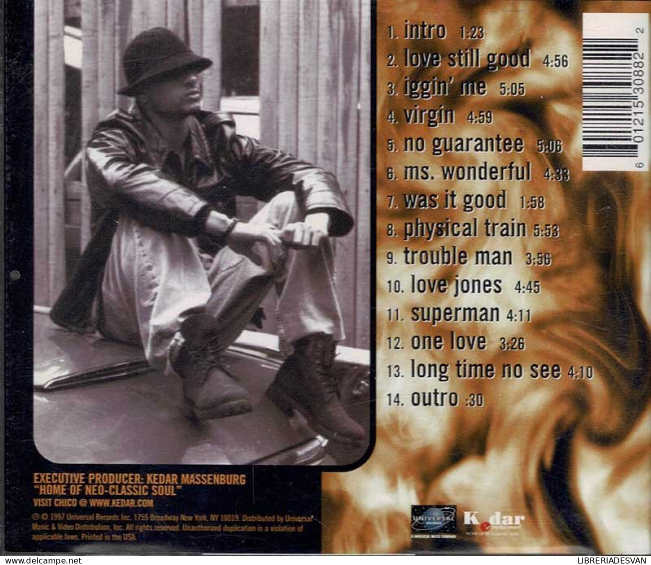 Chico DeBarge - Long Time No See. CD - Jazz