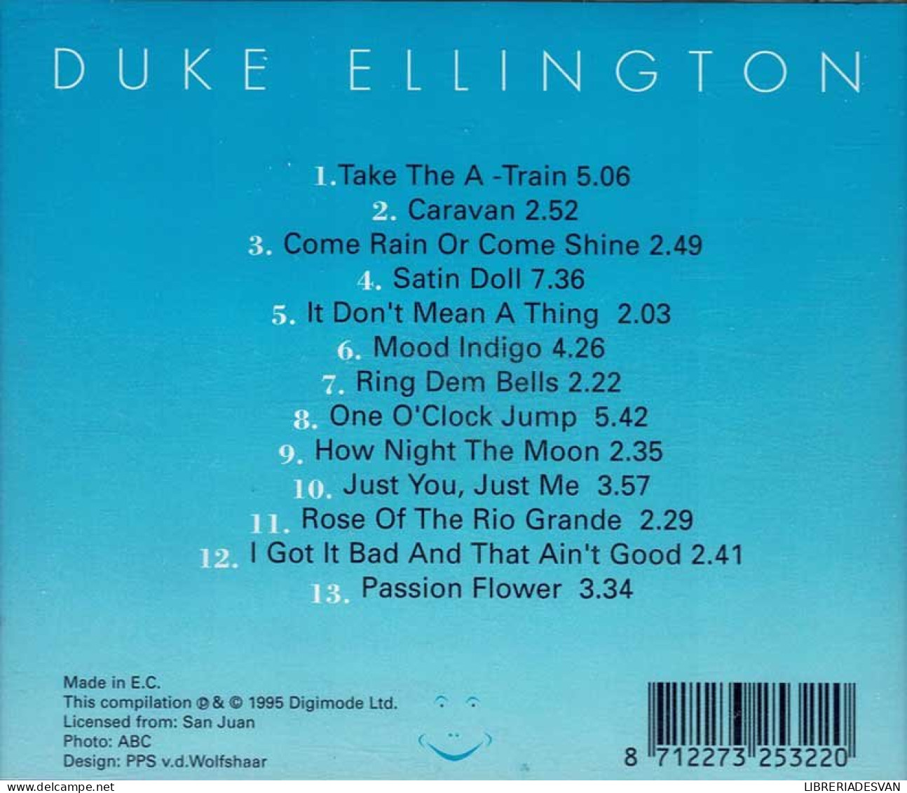 Duke Ellington - The Duke. CD - Jazz