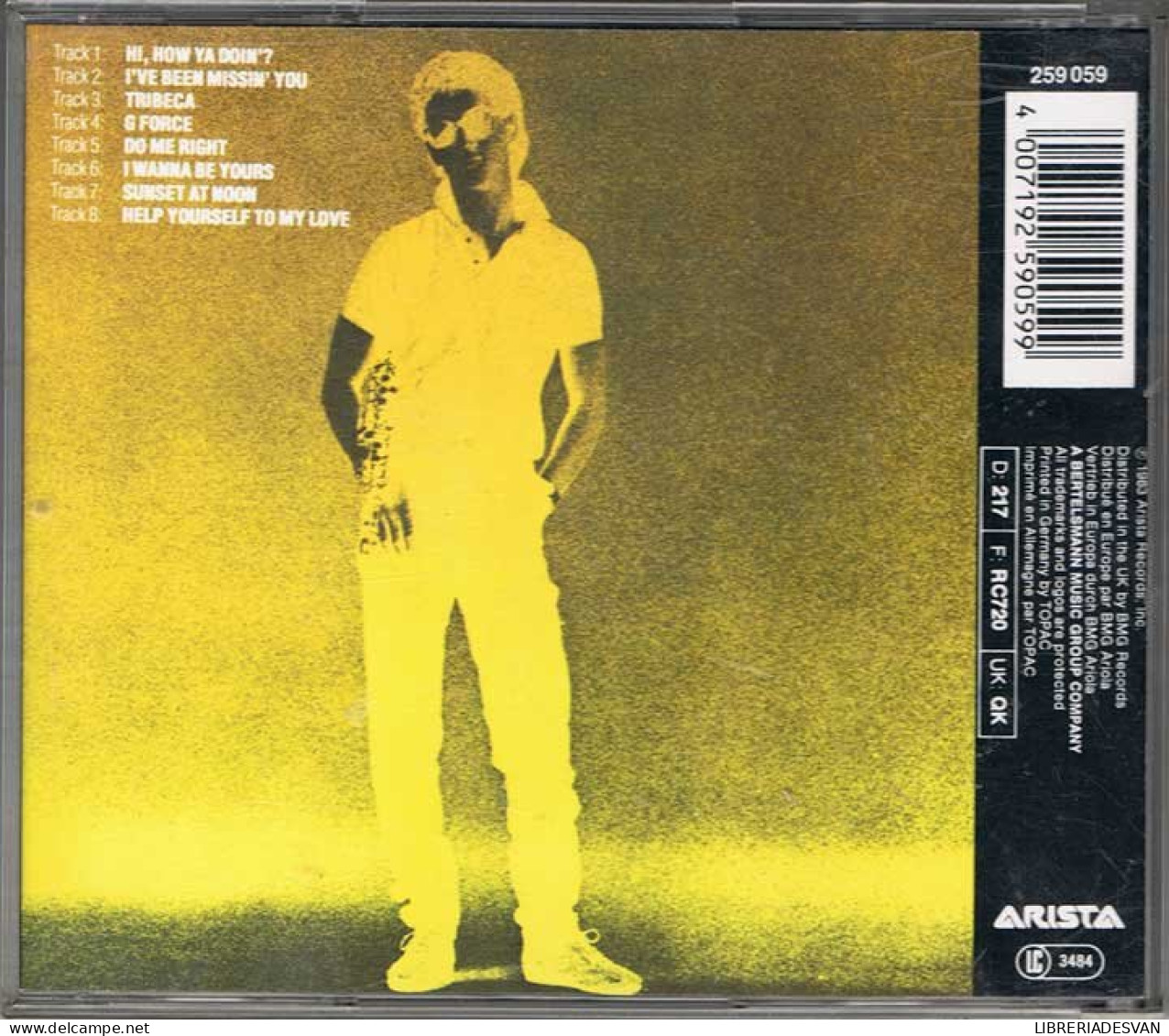 Kenny G - G Force. CD - Jazz