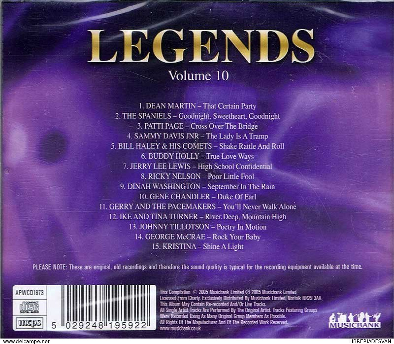 Legends. Vol. 10. CD - Jazz