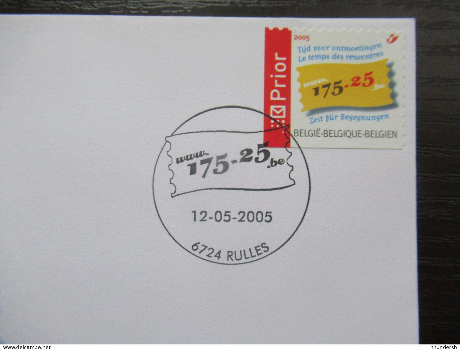 FDC 3355 '175 Jaar België' - 2001-2010