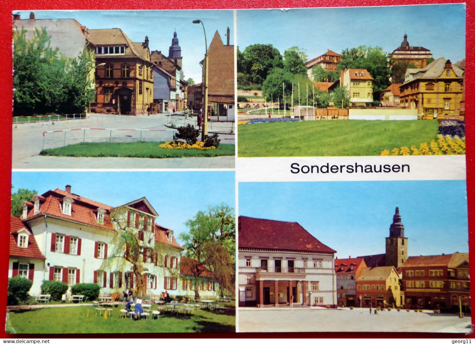 Sondershausen - 1980 - HOG Zum Possen - Wilhelm Pieck Straße - Mühlhausen