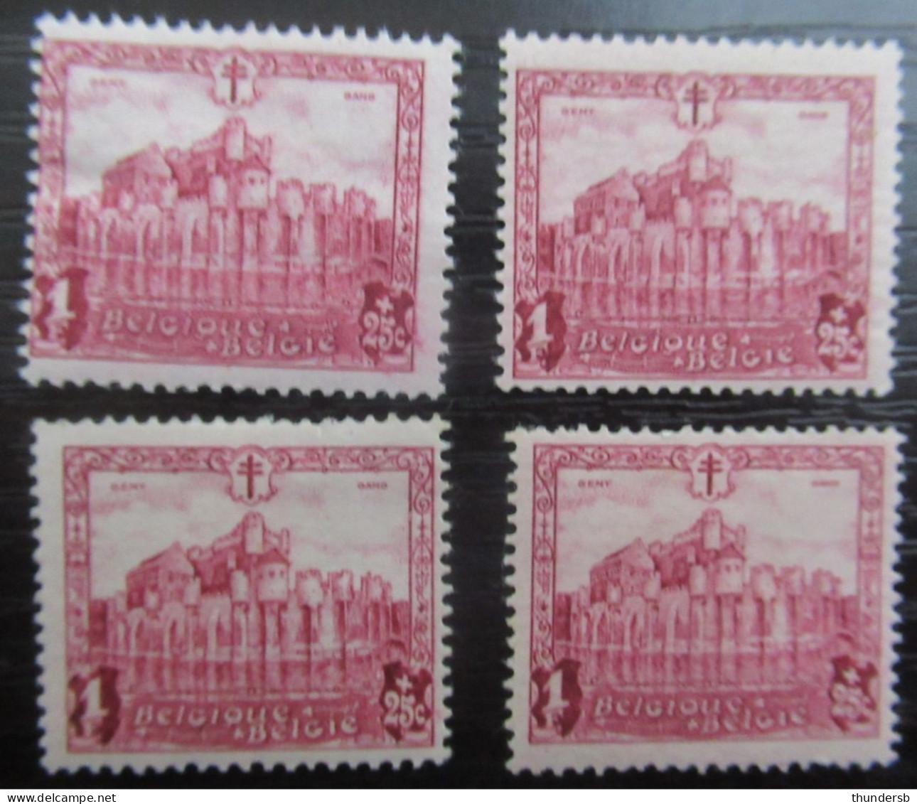 312 'Gravensteen Gent' - Ongebruikt * - Côte: 34 Euro - Unused Stamps