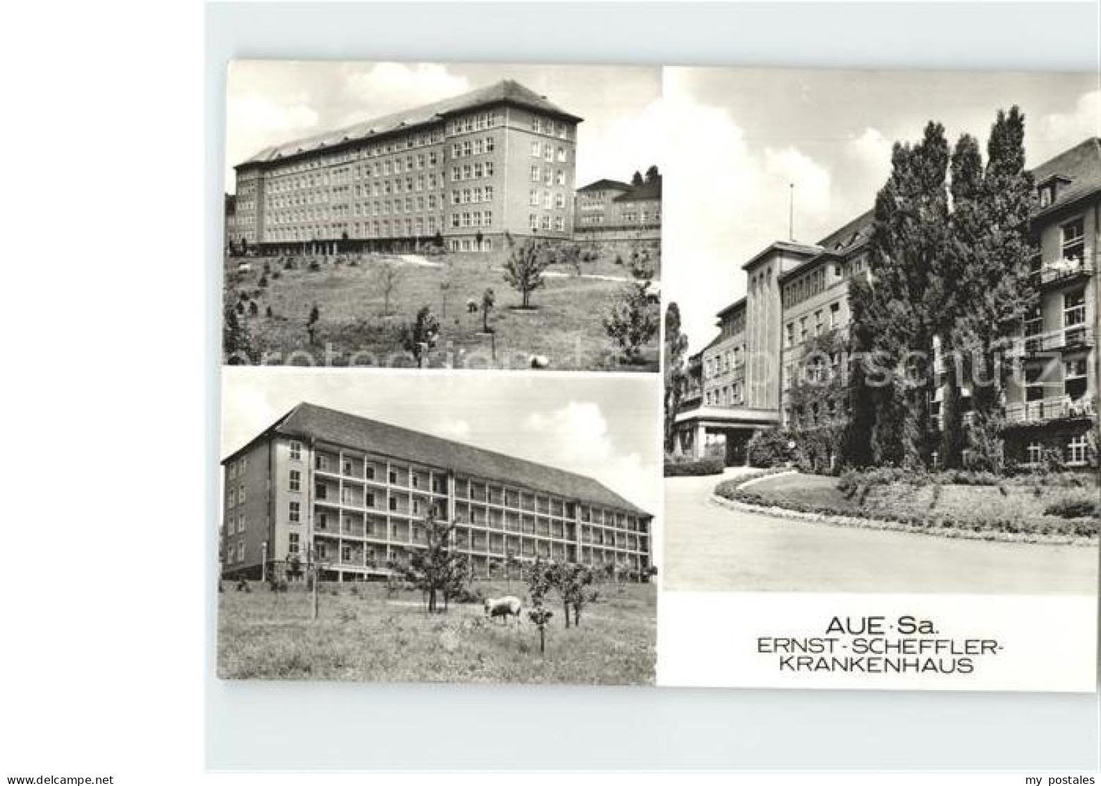 72383992 Aue Erzgebirge Ernst Scheffler Krankenhaus  Aue - Aue