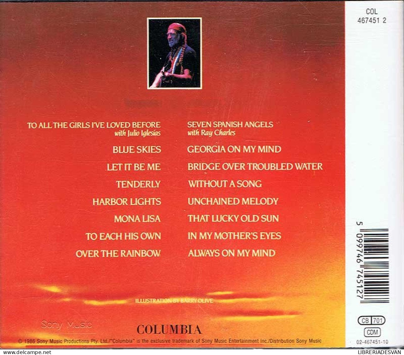 Willie Nelson - Love Songs. CD - Country En Folk