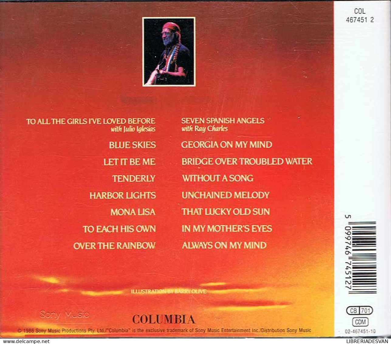 Willie Nelson - Love Songs. CD - Country & Folk