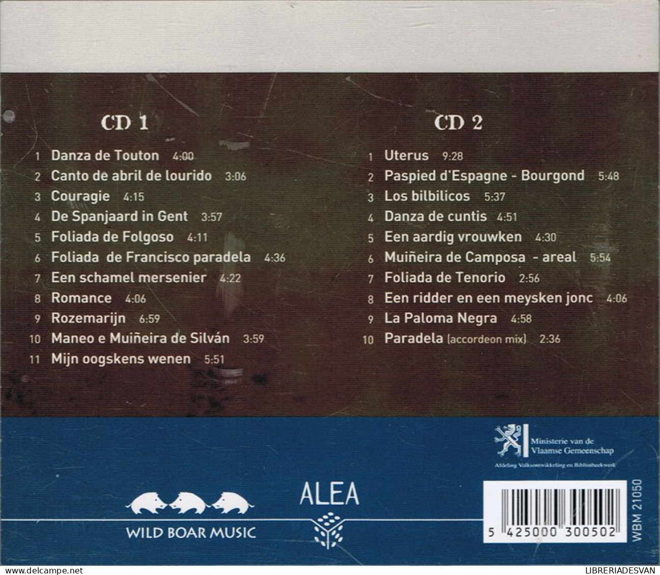 Kadril & Alumea - La Paloma Negra. 2 X CD - Country & Folk