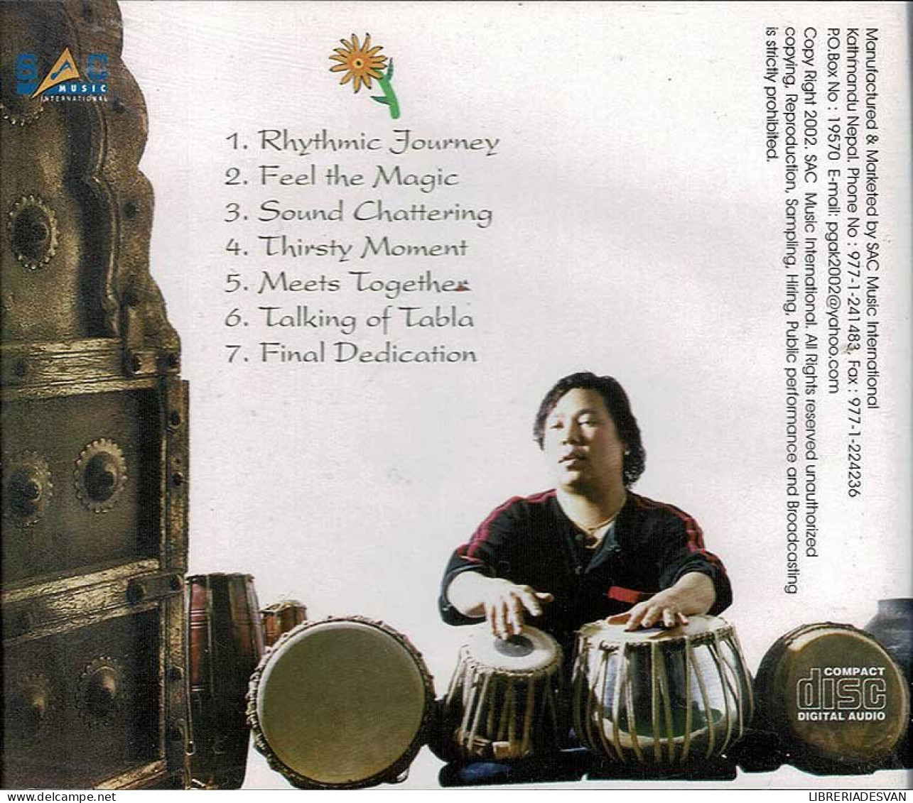 Navraj Gurung - Rhythmic Journey. CD - Country & Folk