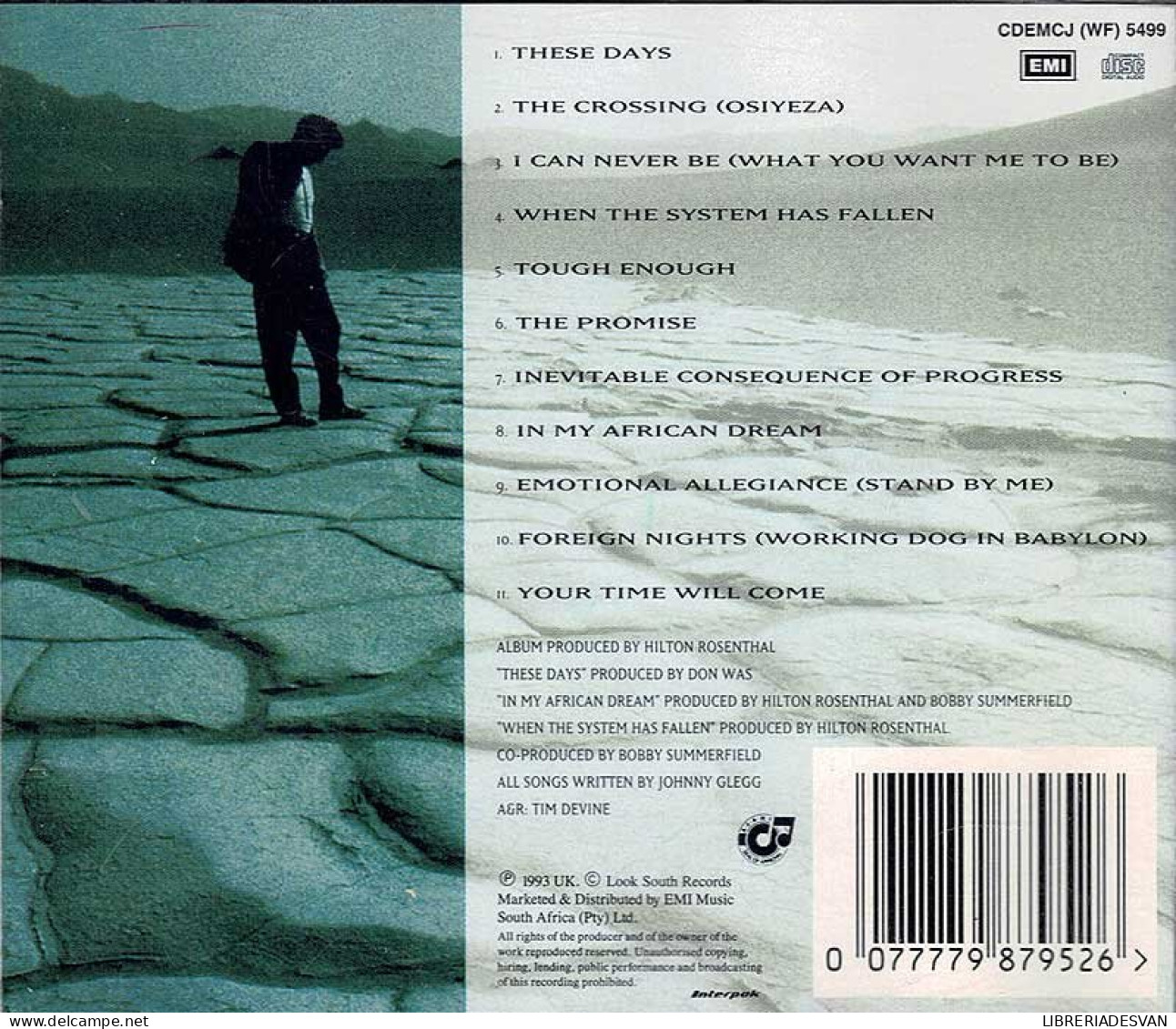 Johnny Clegg & Savuka - Heat, Dust & Dreams. CD - Country En Folk