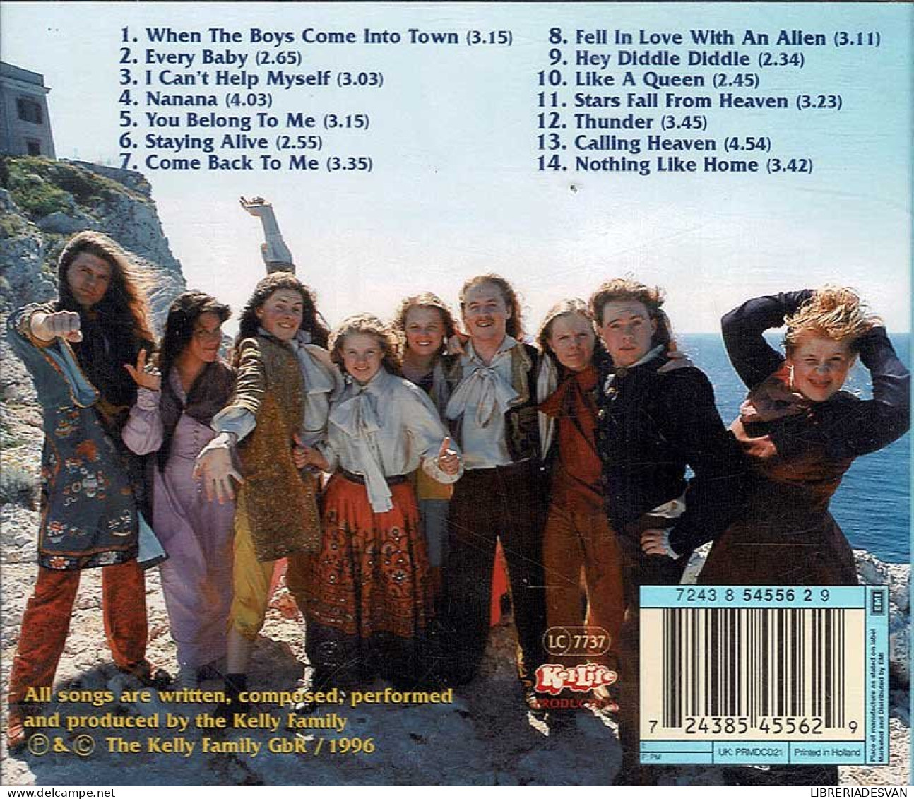 The Kelly Family - Almost Heaven. CD - Country En Folk