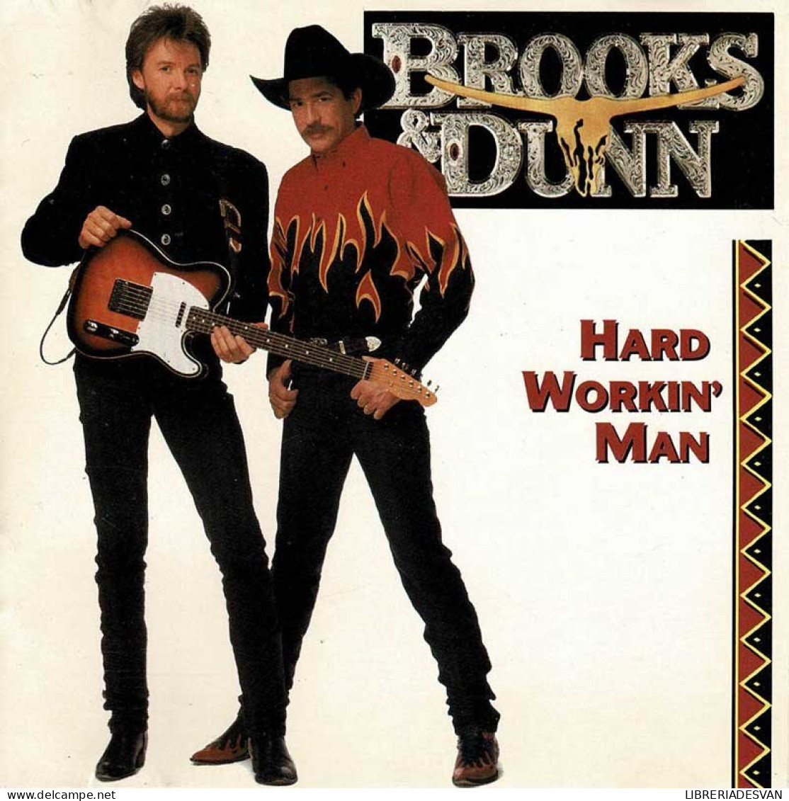 Brooks & Dunn - Hard Workin' Man. CD - Country & Folk