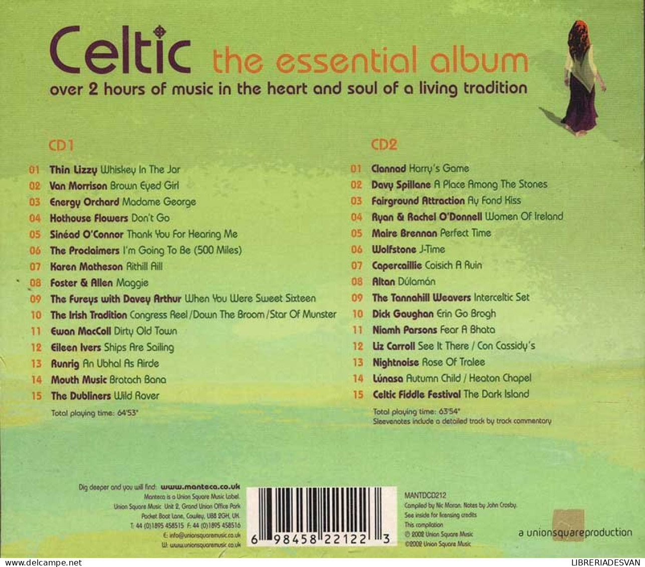 Celtic. The Essential Album. 2 X CD - Country & Folk