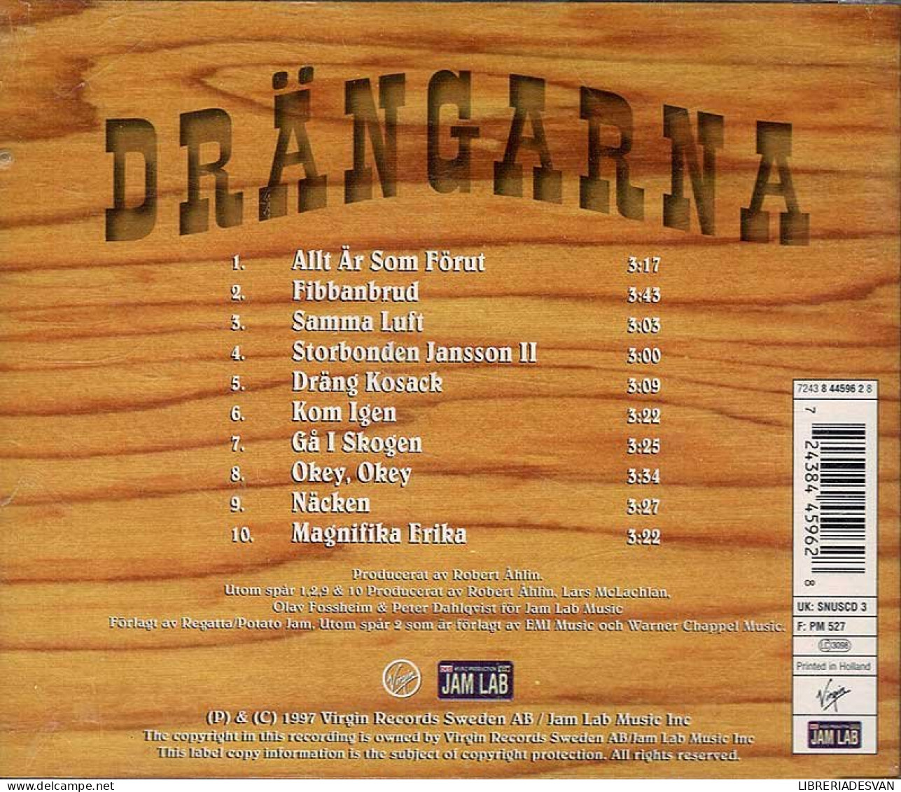 Drängarna - Allt Är Som Förut. CD - Country En Folk