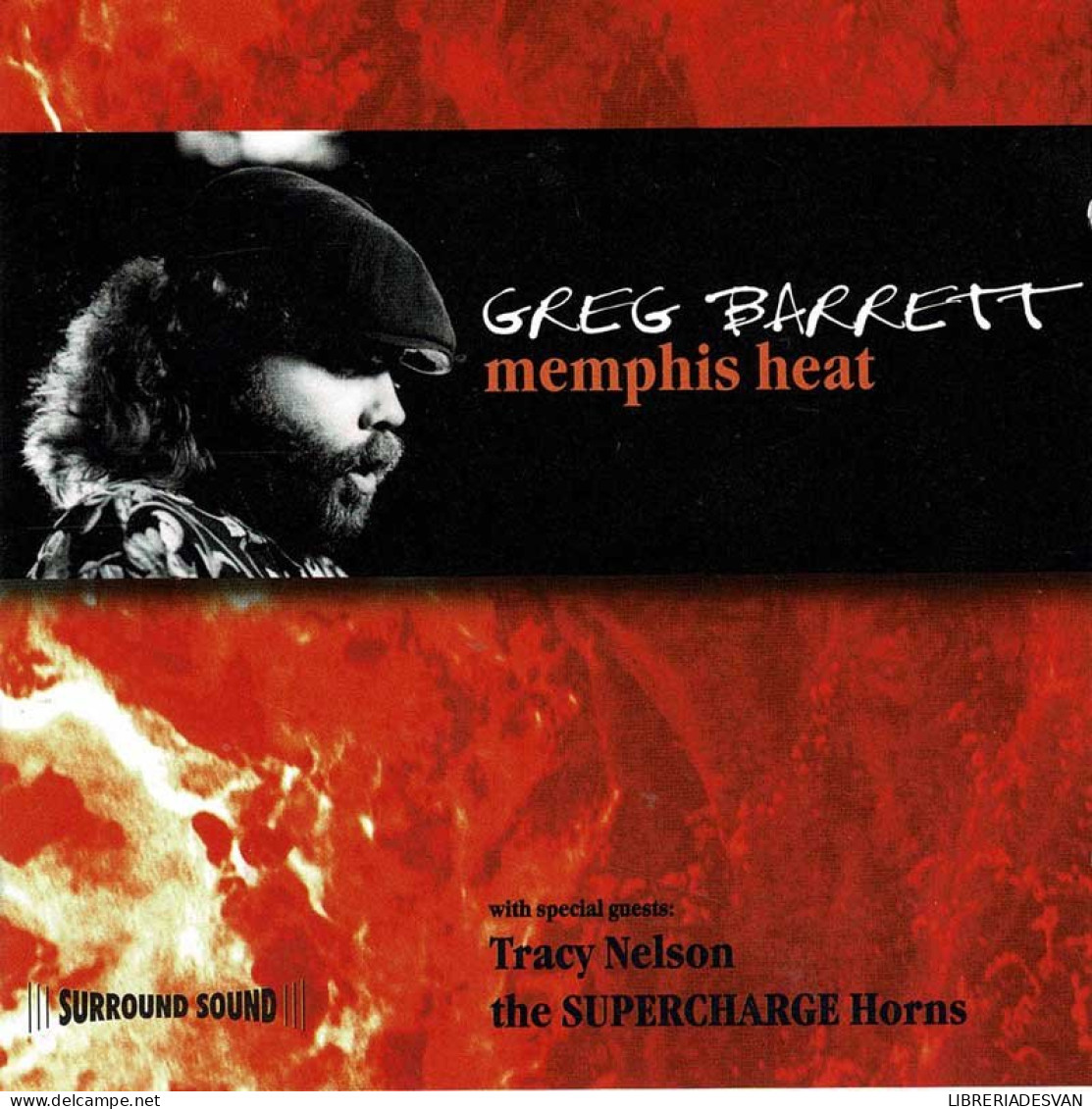 Greg Barrett - Memphis Heat. CD - Country & Folk