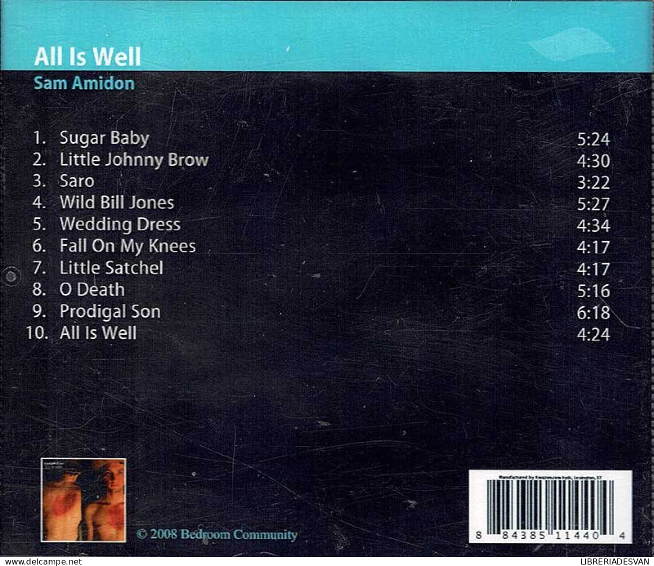 Sam Amidon - All Is Well. CD - Country Et Folk