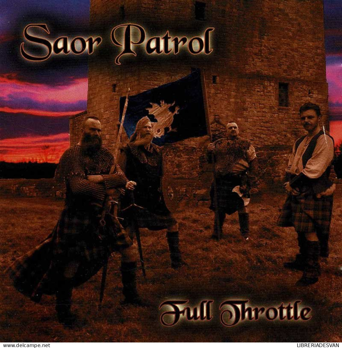 Saor Patrol - Full Throttle. CD - Country Y Folk