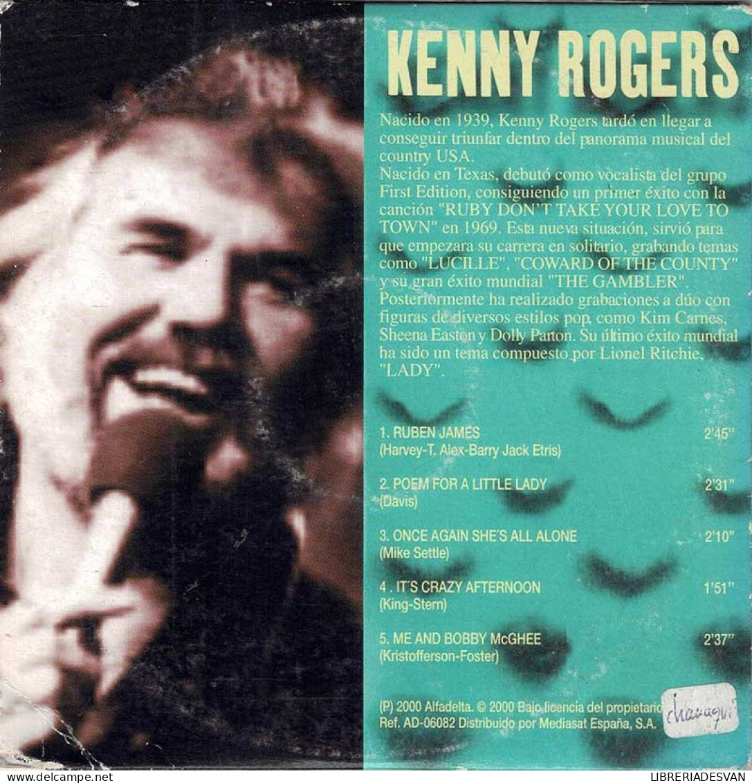 Grandes Mitos II. Kenny Rogers. CD - Country En Folk