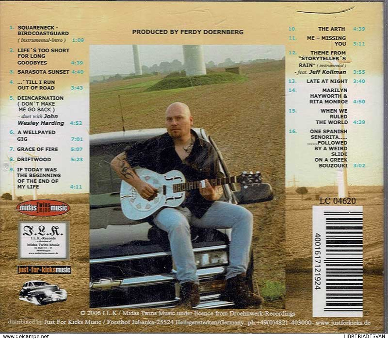Ferdy Doernberg - 'Till I Run Out Of Road. CD - Country Et Folk