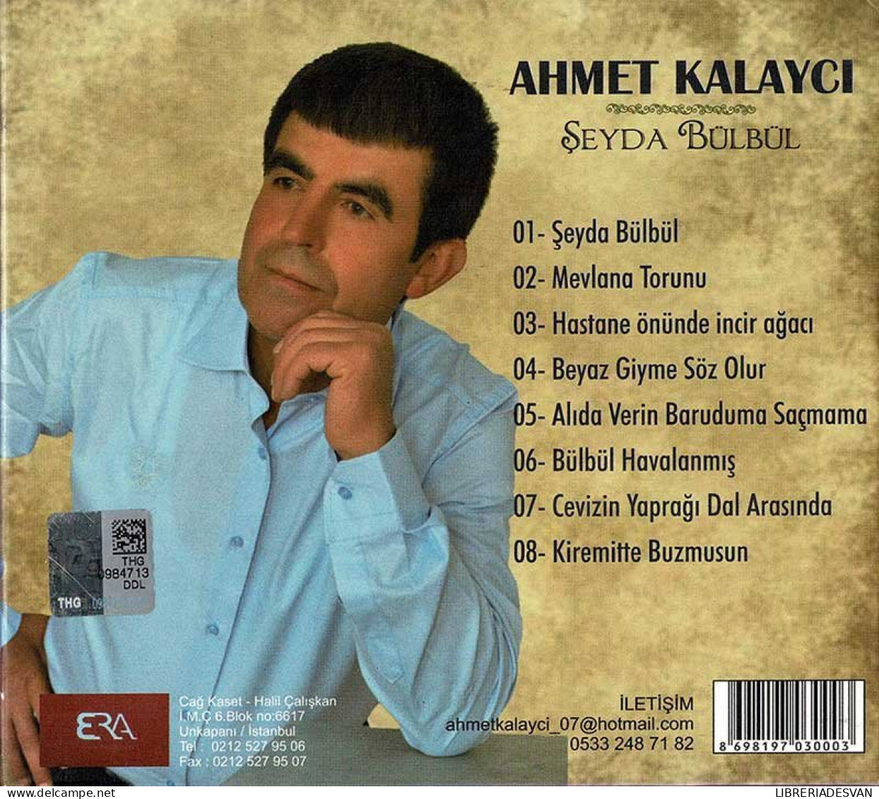 Ahmet Kalayci - Seyda Bülbül. CD - Country Y Folk