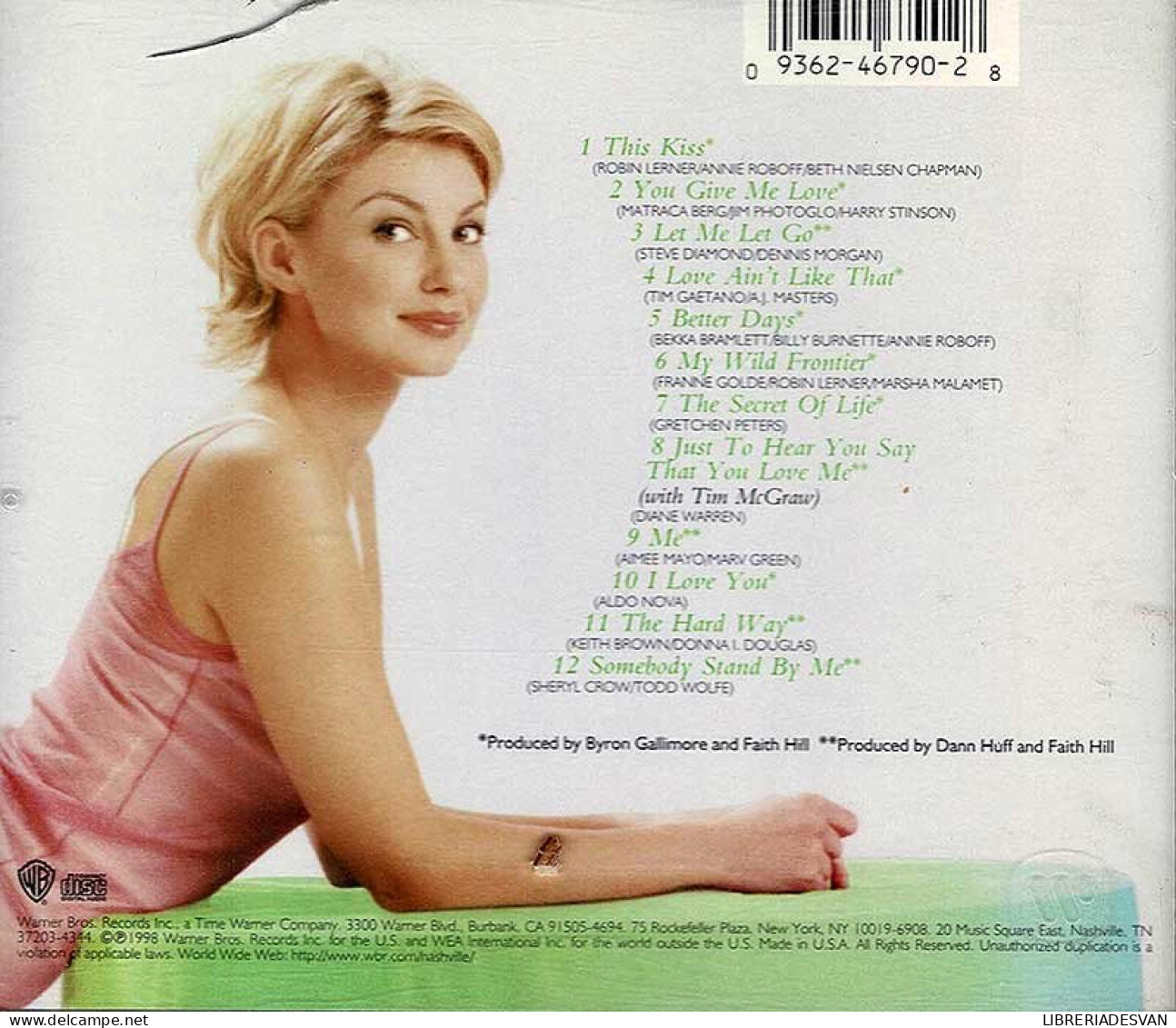 Faith Hill - Faith. CD - Country Y Folk