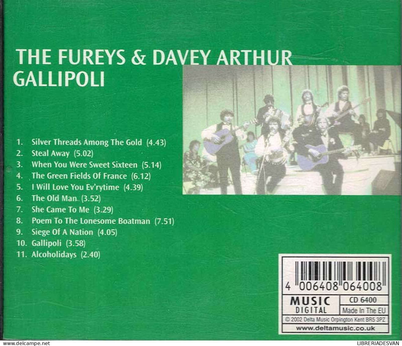 The Fureys & Davey Arthur - Gallipoli. CD - Country & Folk