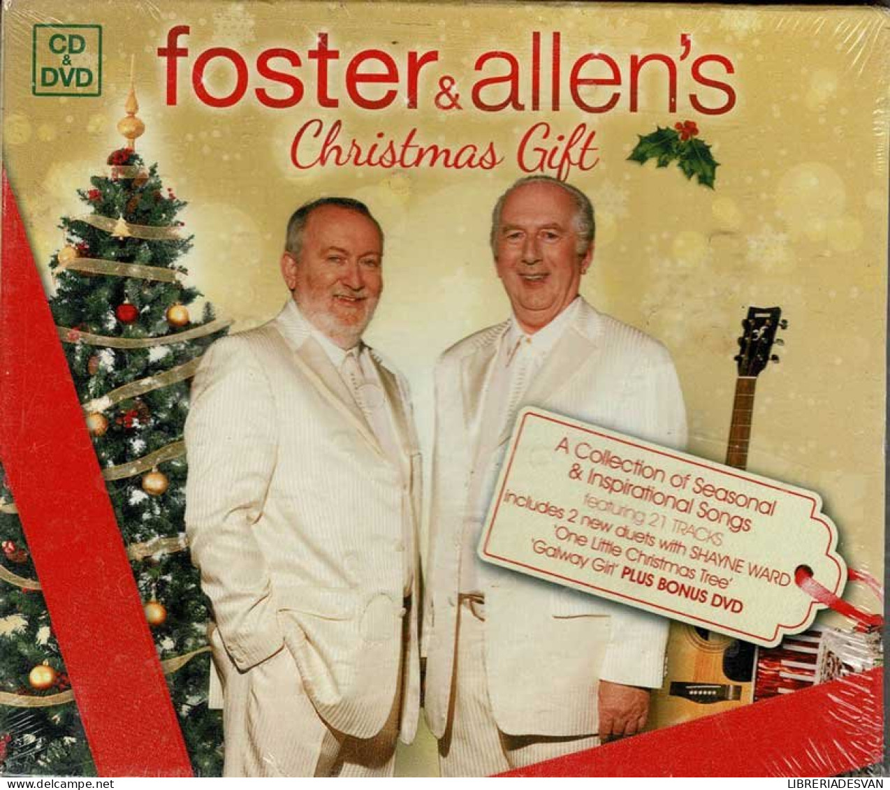 Foster & Allen - Foster & Allen's Christmas Gift. CD + DVD - Country Y Folk