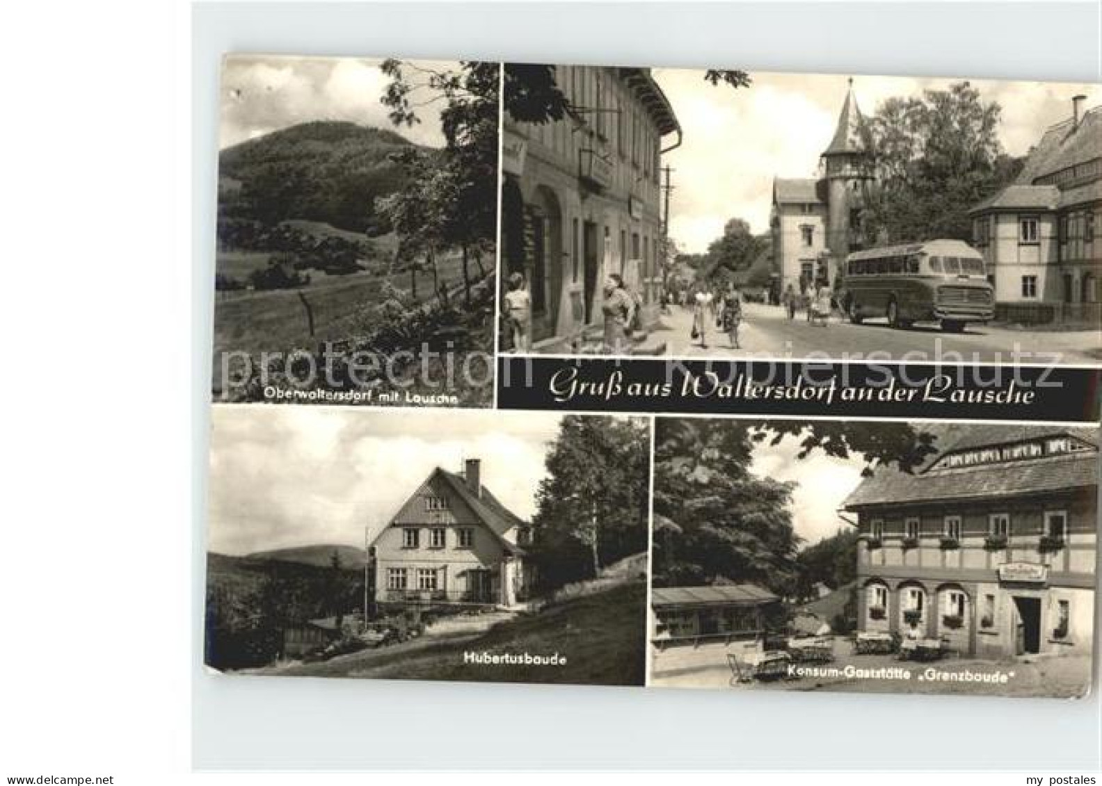 72383779 Waltersdorf Zittau Hubertusbaude Konsum-Gaststaette Grenzbaude  Walters - Grossschoenau (Sachsen)