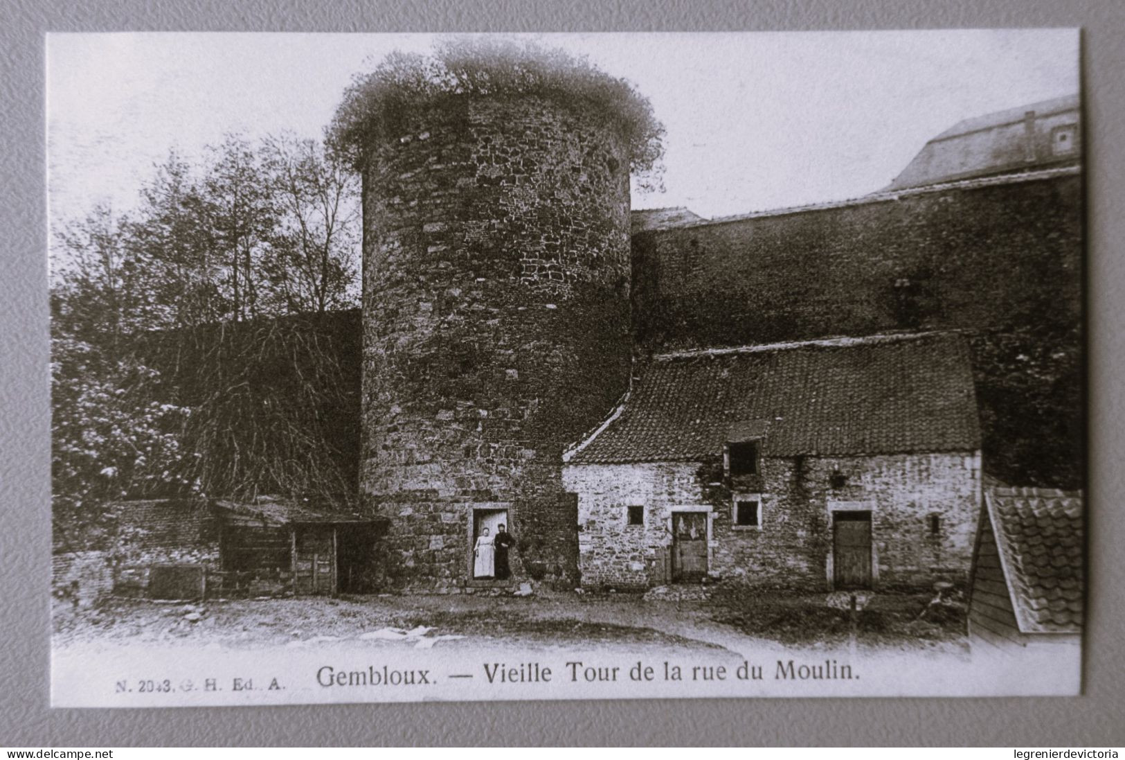 CPA - Gembloux - Vieille Tour De La Rue Du Moulin - Gembloux