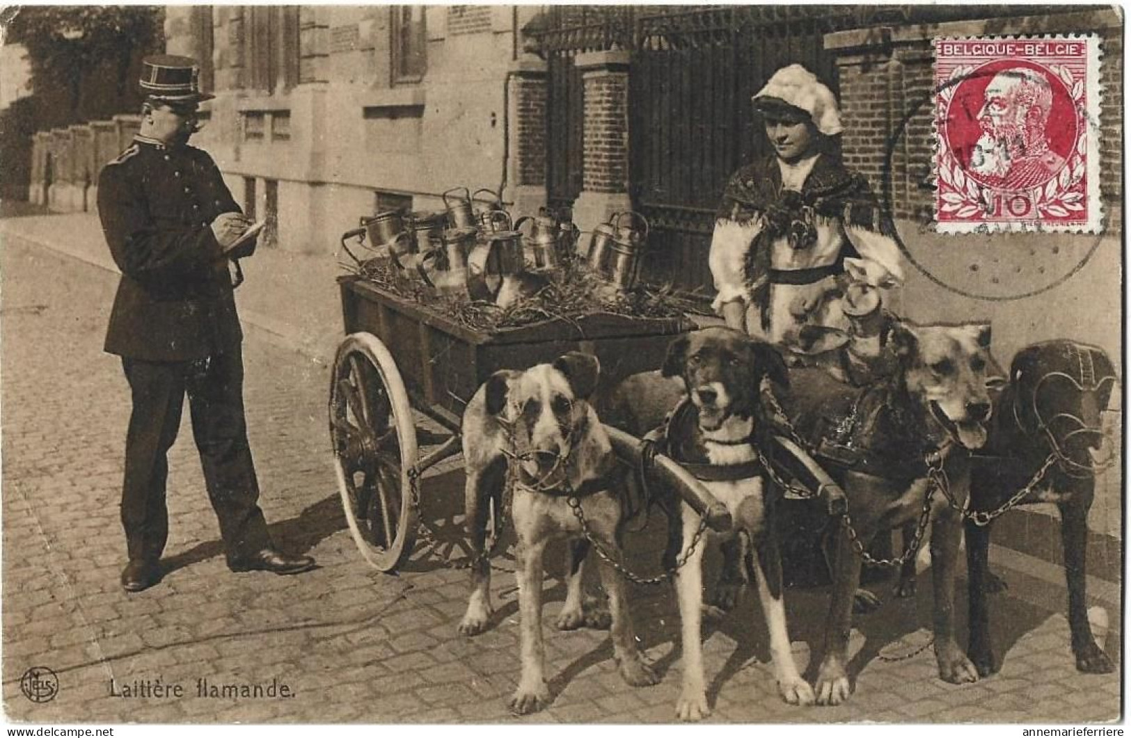 Laitière Flamande - Vendedores Ambulantes