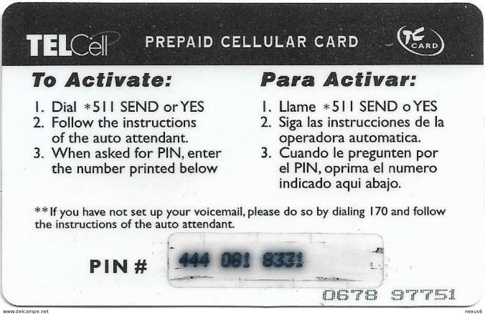 St. Maarten (Antilles Netherlands) - TelCell - First Airport Building, Cn. Type 1, GSM Refill 20$, Used - Antillen (Nederlands)