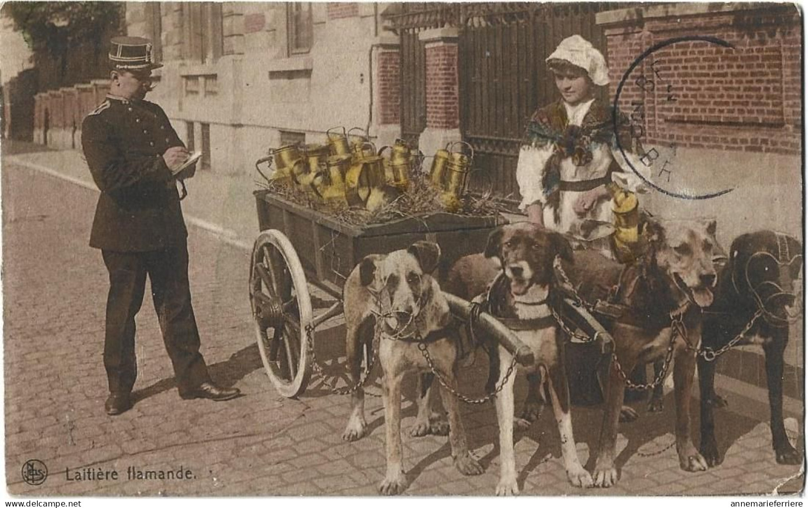 Laitière Flamande - Vendedores Ambulantes