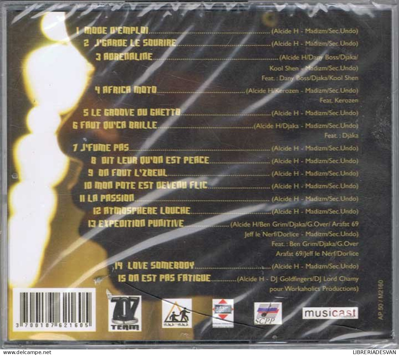 Alcide H - Ambiances Nocturnes. CD - Rap & Hip Hop