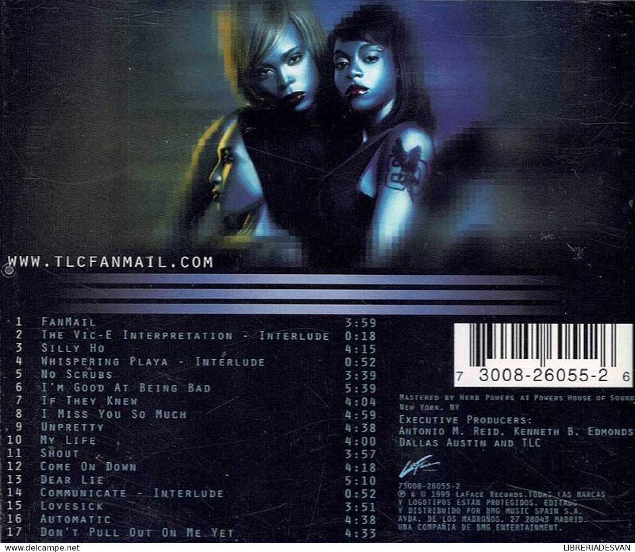 TLC - FanMail. CD - Rap En Hip Hop